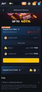 LuckX Welcome Bonus