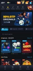 LuckX Welcome Bonus
